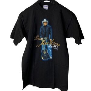Vintage Alan Jackson 2002 Y2K Drive Concert Tshirt size medium